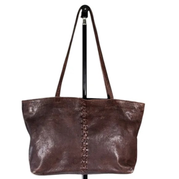 Latico Brown Leather Tote Bag - Picture 5 of 11